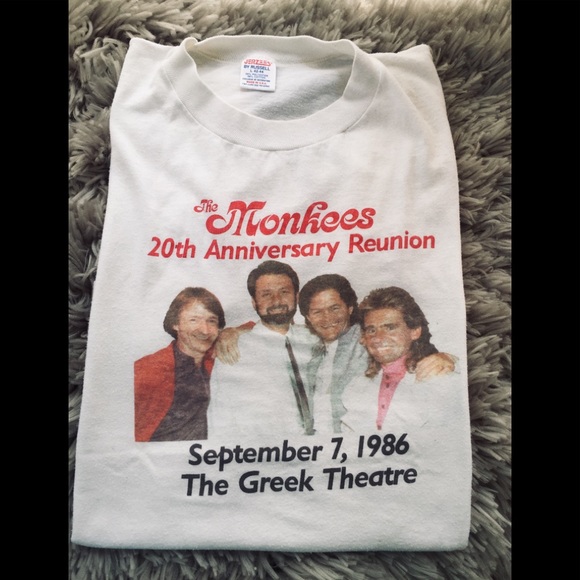 Jerzees Other - Vintage Monkees 20th Anniversary Unisex L T-Shirt